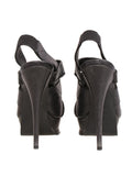 YSL Platform Slingback Sandals