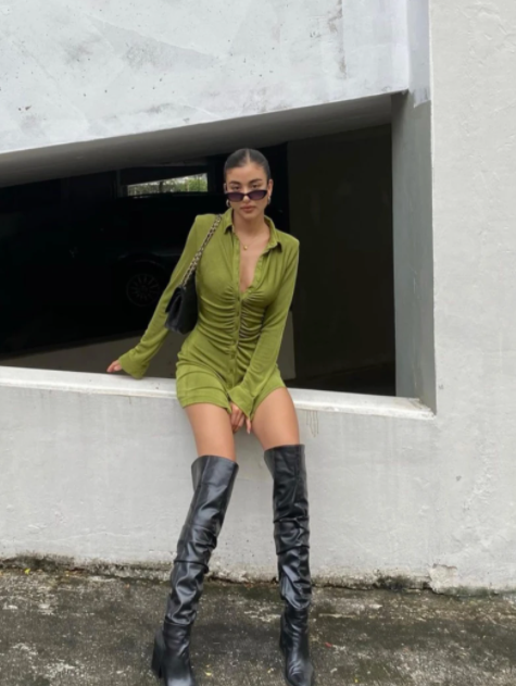 WIth Jean Andy Dress