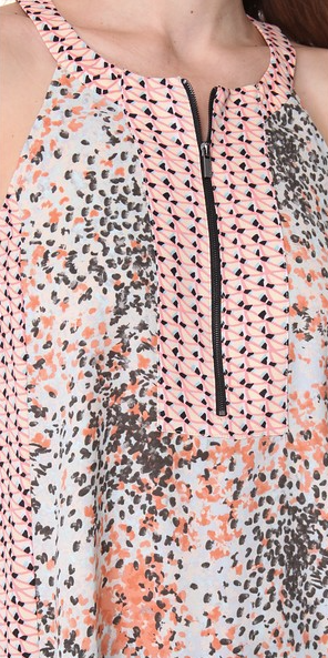 BCBG MaxAzria Nodin Printed Top