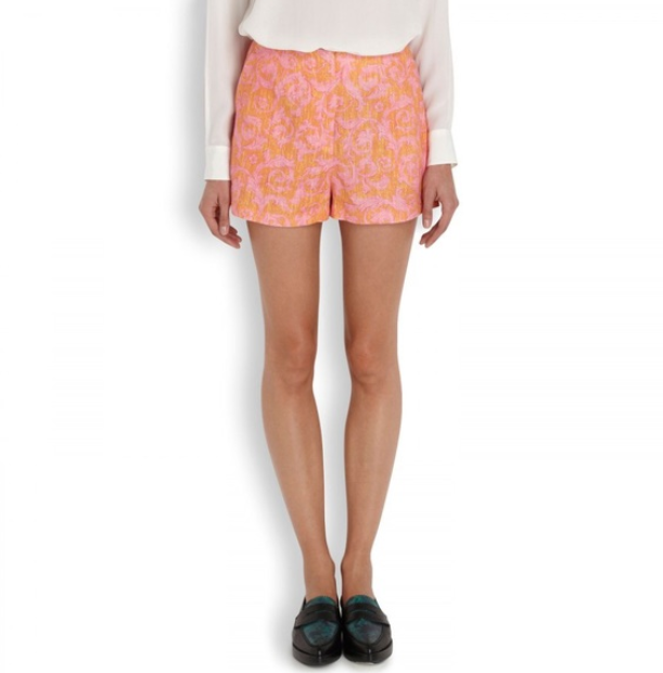 Elizabeth and James Addeline Linen Shorts