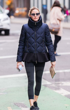 Moncler Vouglans Flounce-Hem Puffer Coat