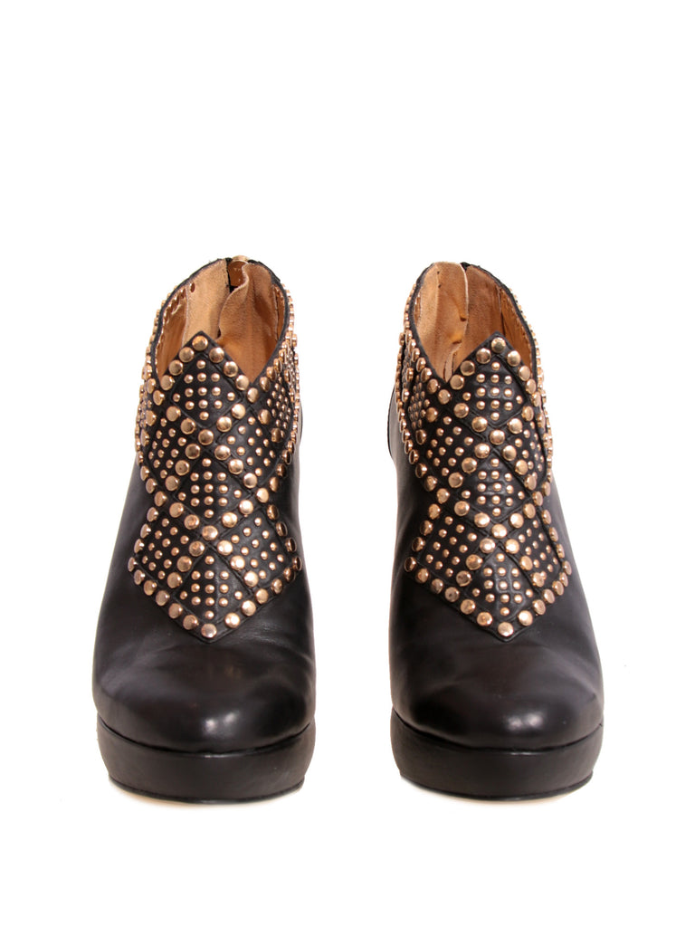 Ted Baker Studded Leather Booties