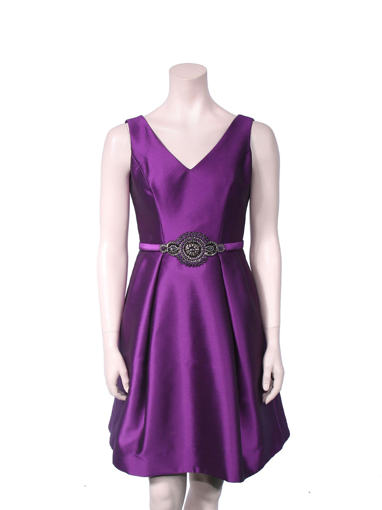 Theia Embellished Dress