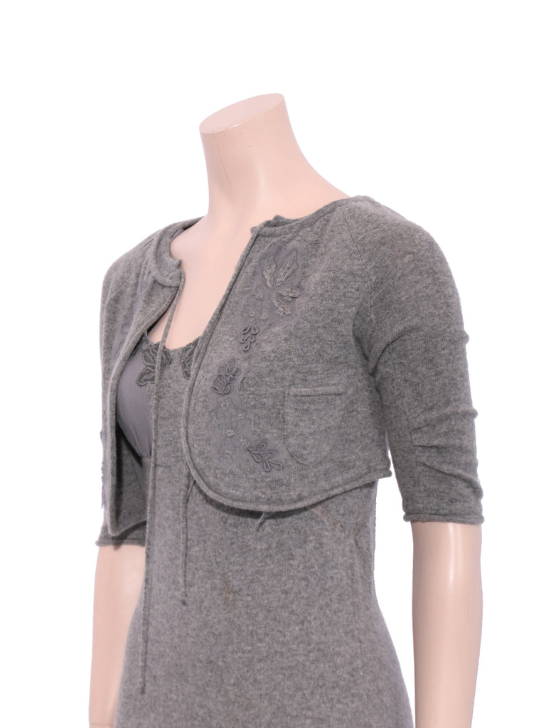 Valentino Wool and Cashmere Shrug