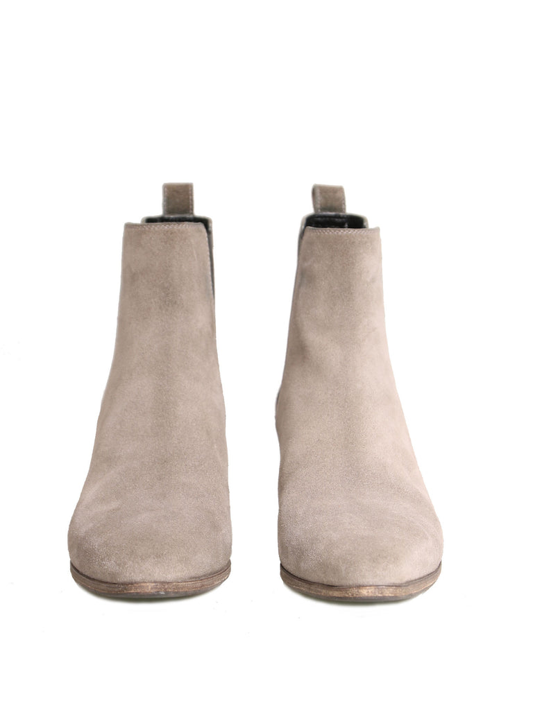 Saint Laurent Suede Ankle Boots
