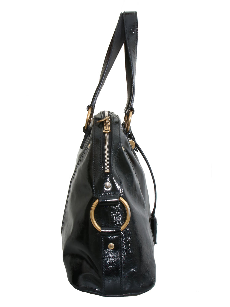 Yves Saint Laurent Patent Leather Muse Bag