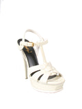 YSL Patent Leather Tribute Sandals