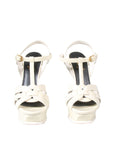YSL Patent Leather Tribute Sandals