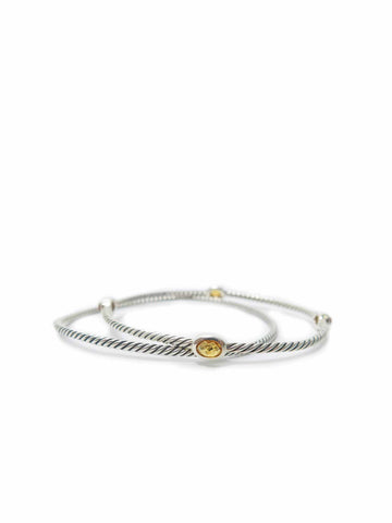 David Yurman Conor Classics Bangles with Citrine