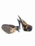 Giuseppe Zanotti Leopard Slingbacks