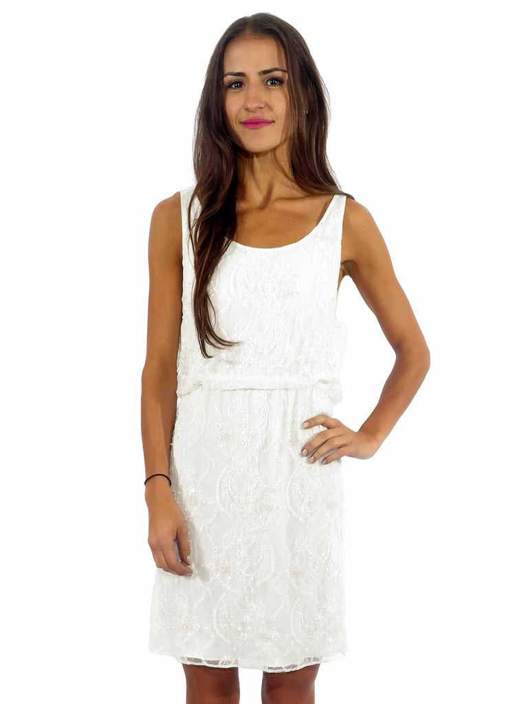 alice + olivia Gabby Embellished Tank Dress