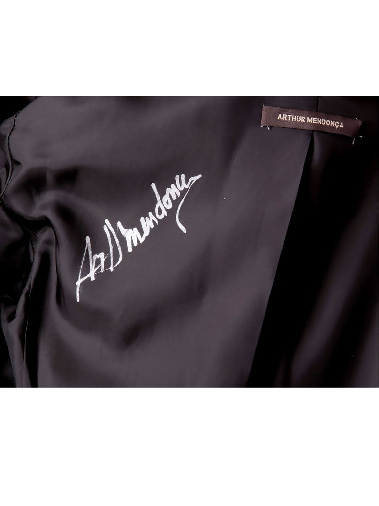 Arthur Mendonca Signed Metallic Blazer