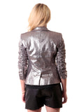 Arthur Mendonca Signed Metallic Blazer