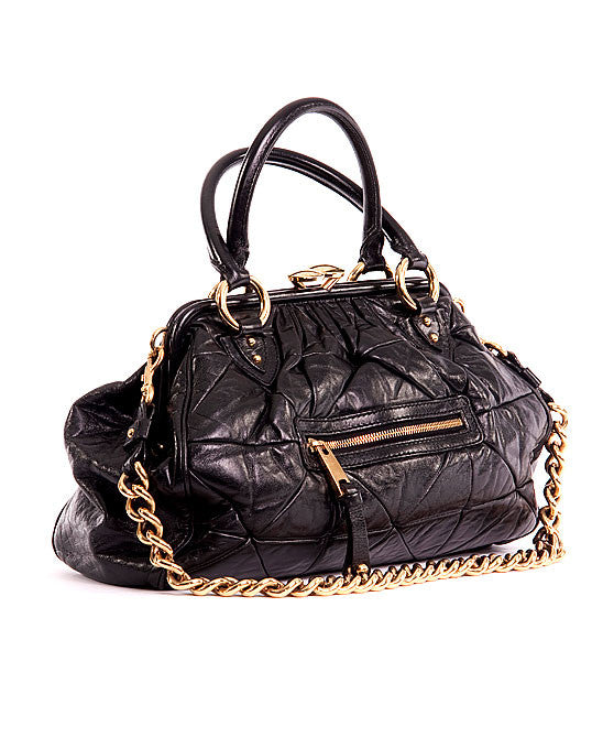 Marc Jacobs Quilted Leather Stam Bag