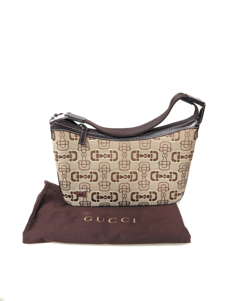Gucci Canvas Shoulder Bag