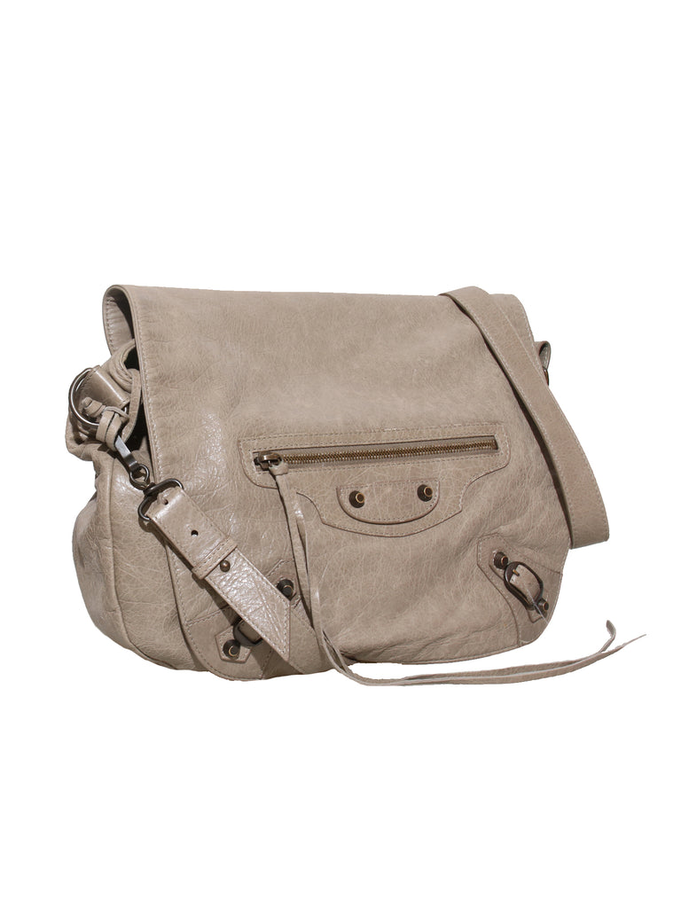 Balenciaga Motocross Classic Folk Messenger Bag