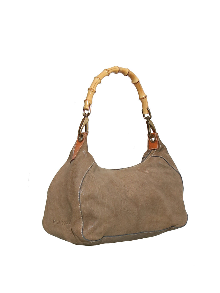 Miu Miu Bamboo Shoulder Bag