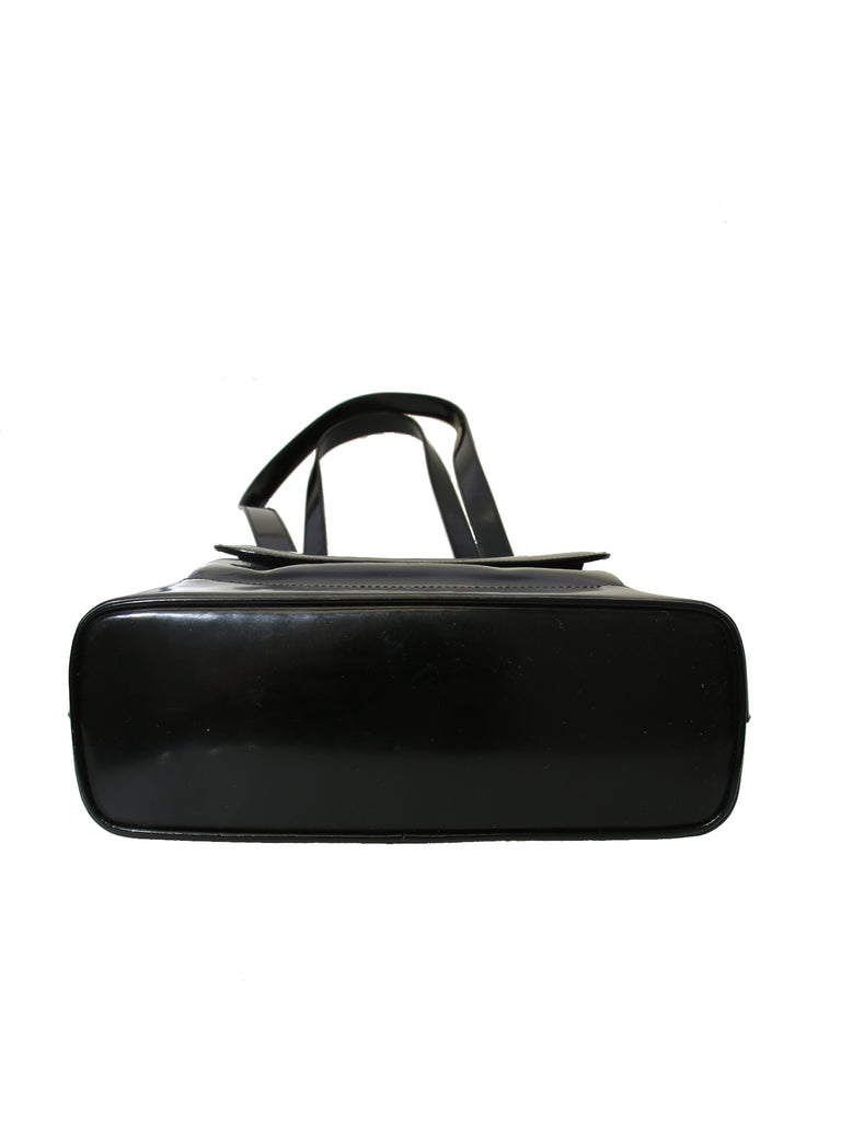 Gucci Vintage Patent Leather Shoulder Bag