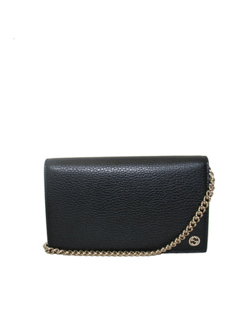 Gucci Betty Leather Wallet on a Chain