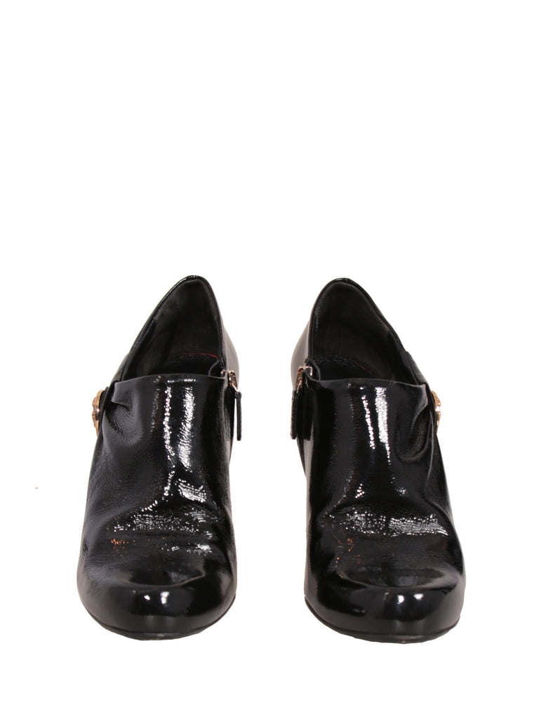 Gucci Hysteria Patent Leather Booties