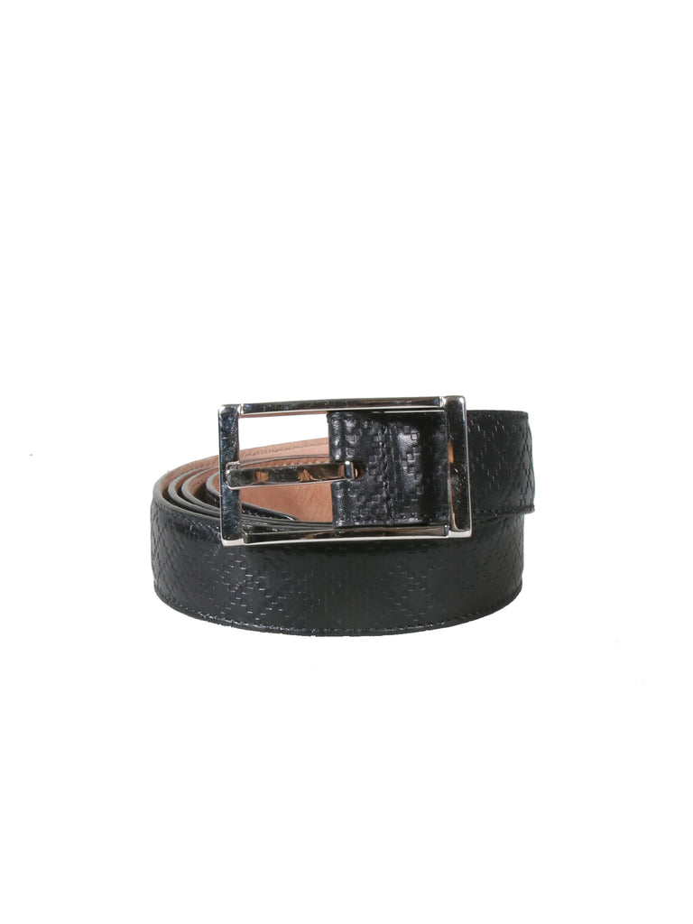 Gucci Embossed Leather Belt