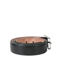 Gucci Embossed Leather Belt