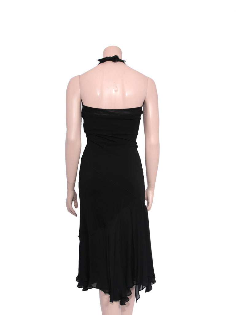 Roberto Cavalli Halter Bustier Dress