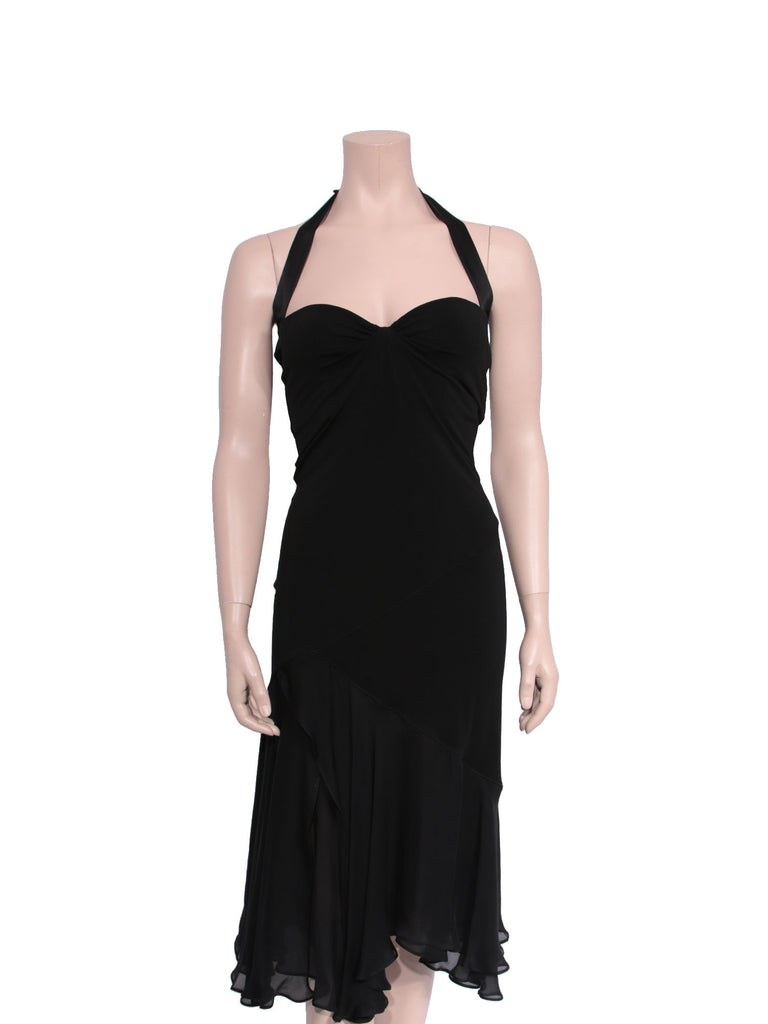 Roberto Cavalli Halter Bustier Dress