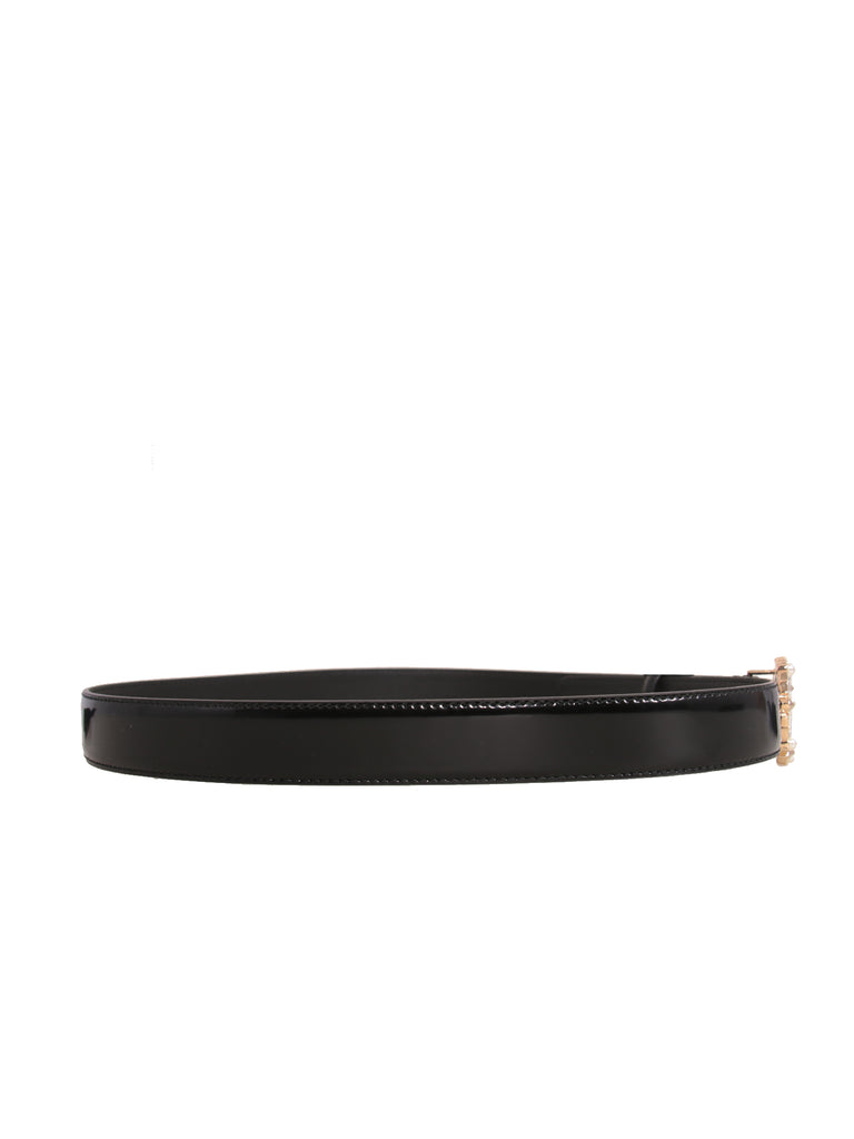 Gucci GG Embellished Patent Belt