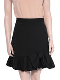 Valentino Bow Accented Skirt