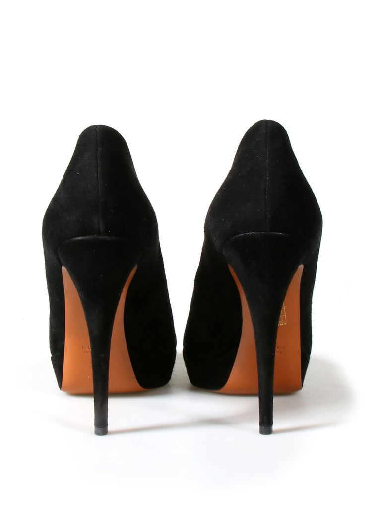 Gucci Suede Pumps