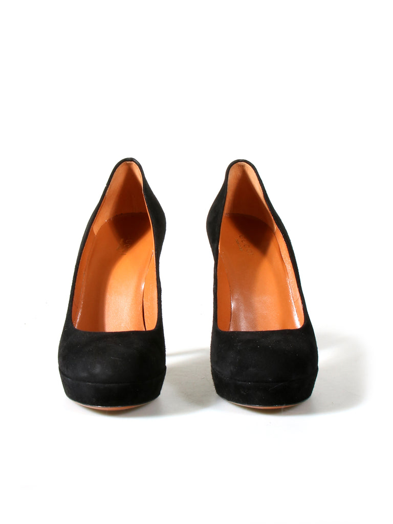Gucci Suede Pumps
