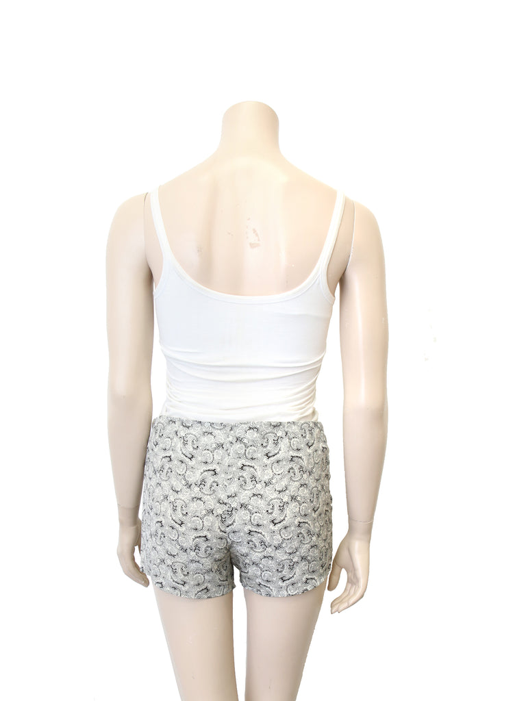 Elizabeth and James Printed Silk Shorts