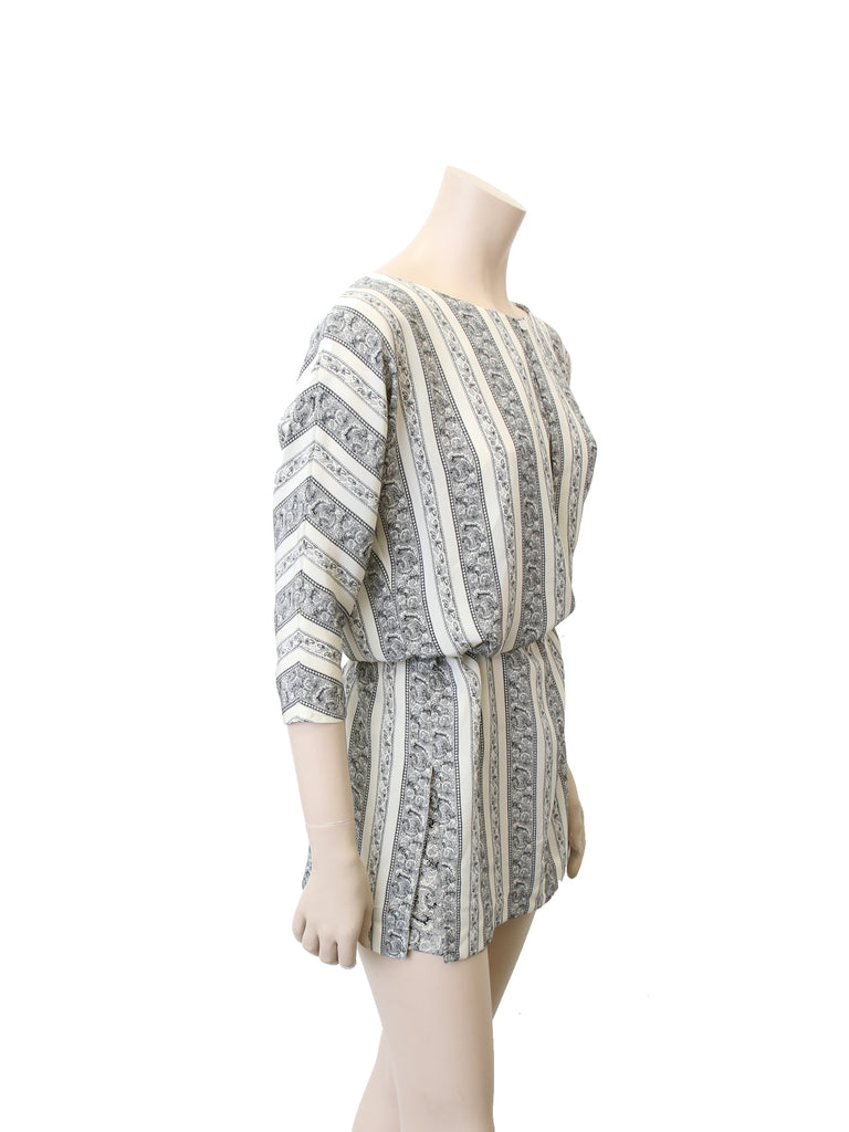 Elizabeth and James Printed Silk Shorts