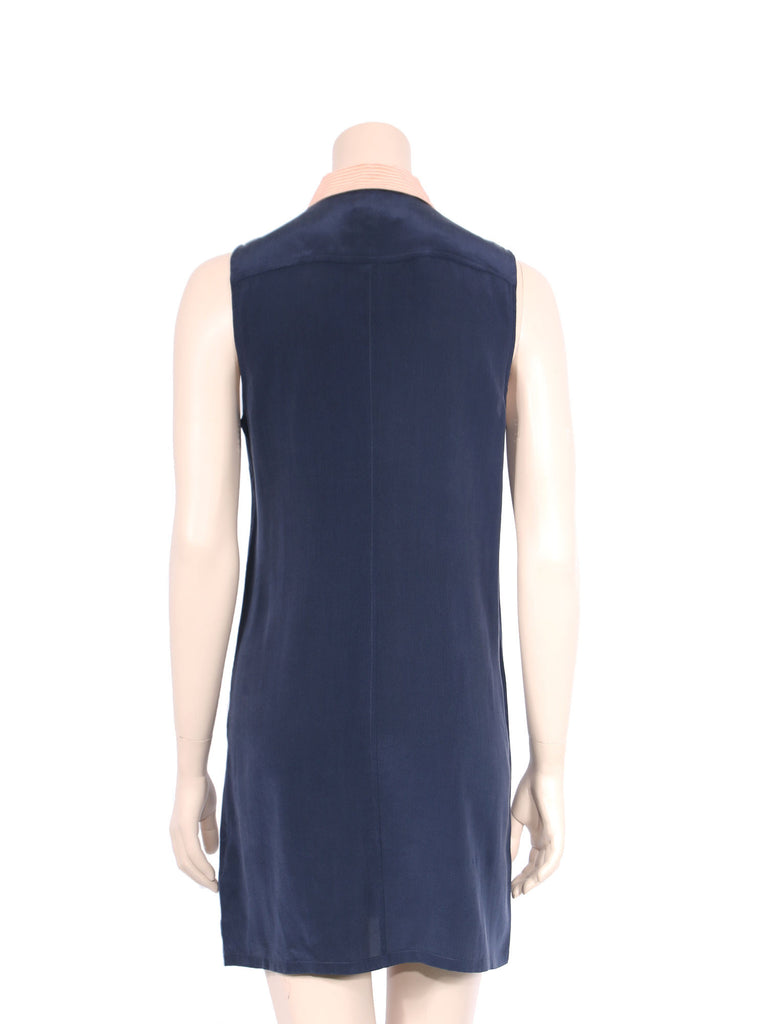 Equipment Silk Button-Up Shirt Dress