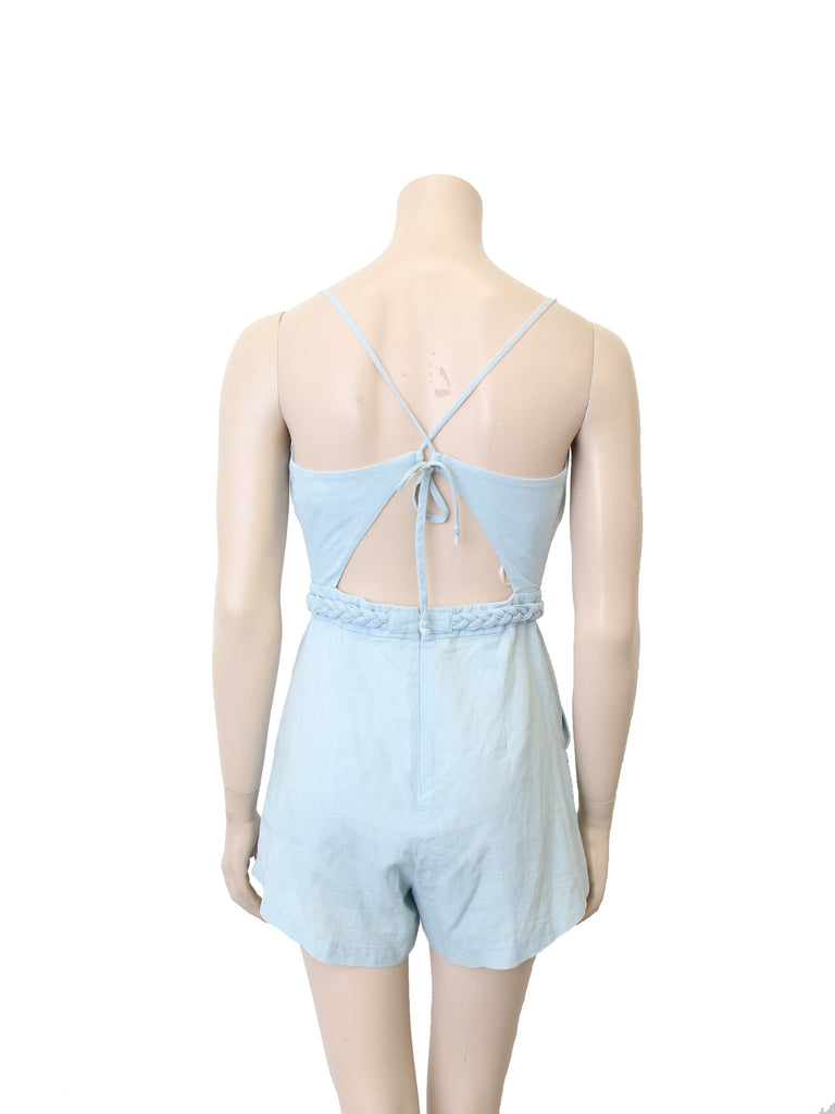 Bec & Bridge Denim Romper