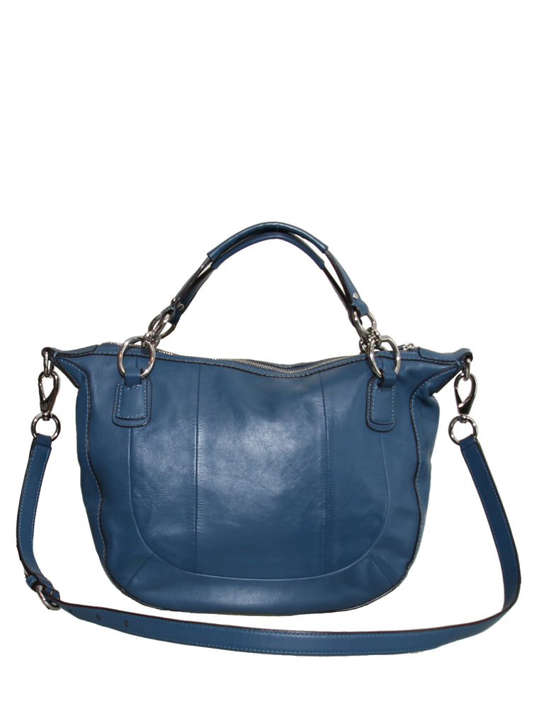 Coach Woven Leather Bag