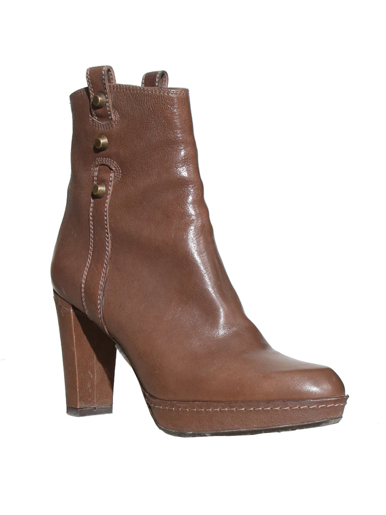 Stuart Weitzman Leather Booties