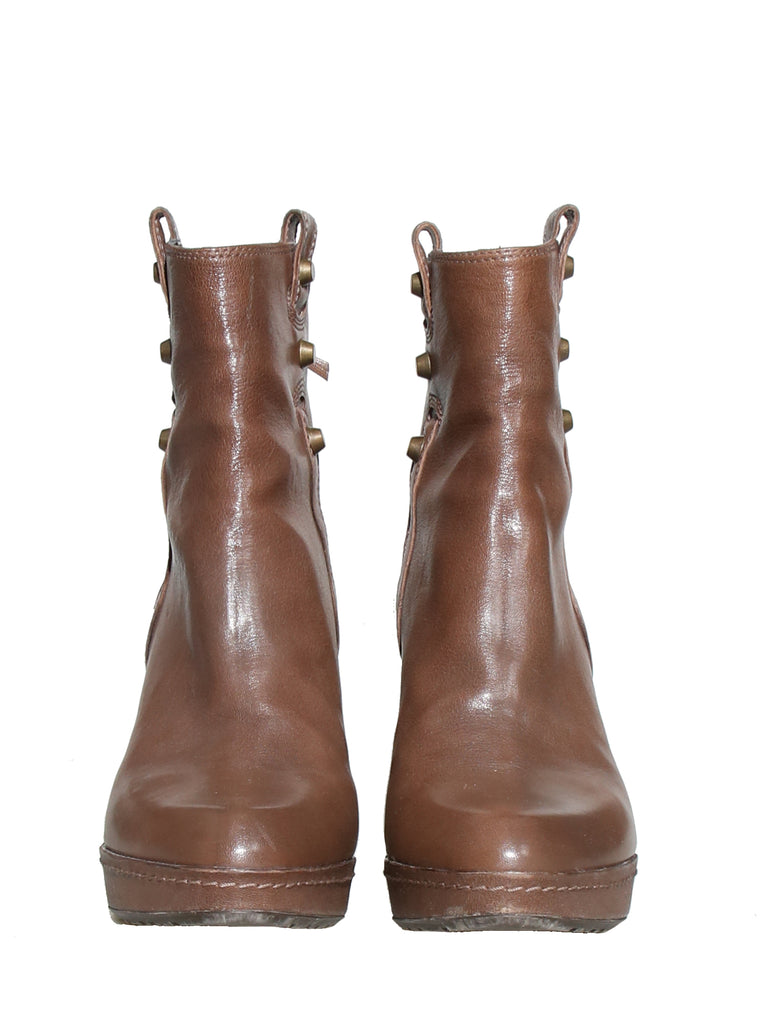 Stuart Weitzman Leather Booties