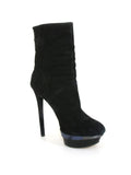 Brian Atwood Suede Platform Boots