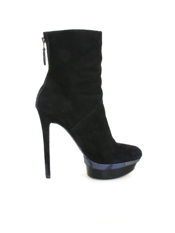 Brian Atwood Suede Platform Boots