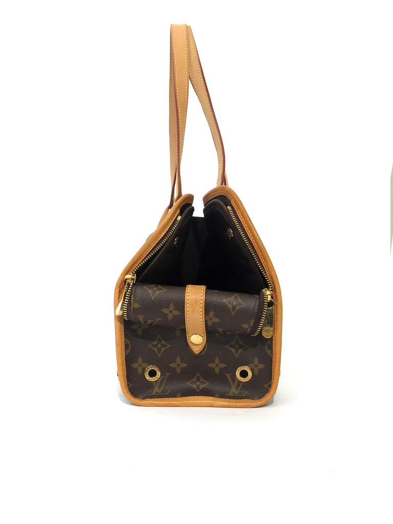 Louis Vuitton Monogram Baxter Dog Carrier