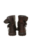 Brunello Cucinelli Monili-Trimmed Leather Boots