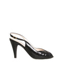 Bruno Magli Slingback Leather Sandals