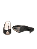 Bruno Magli Slingback Leather Sandals