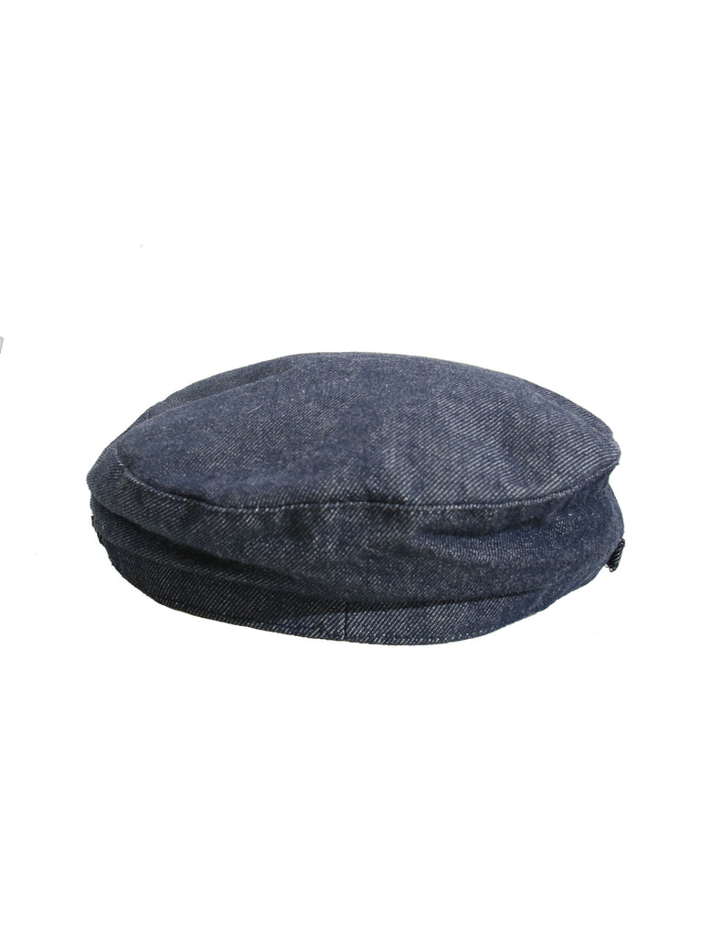 Burberry Denim Newsboy Hat