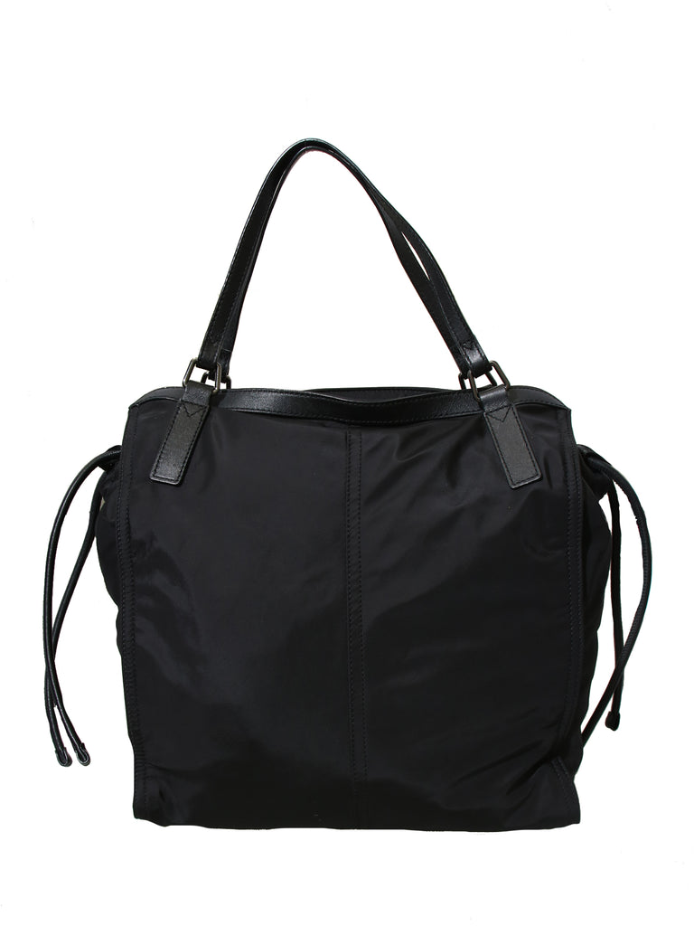 Burberry Nylon and Leather Buckleigh Tote