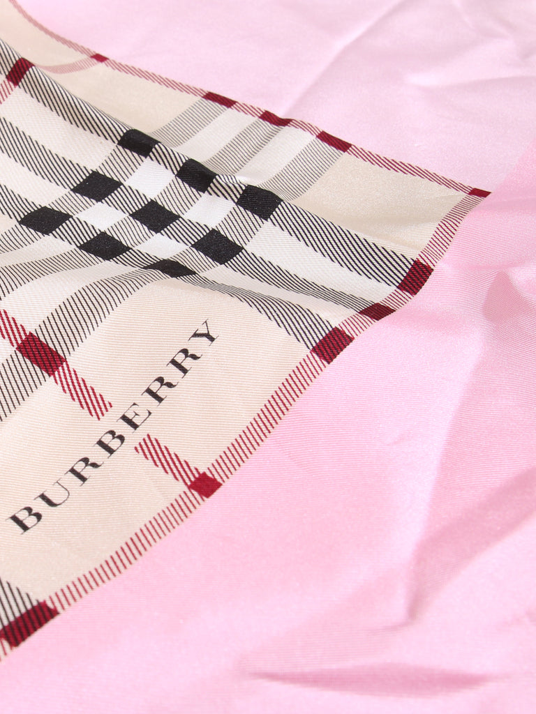 Burberry Silk Check Scarf