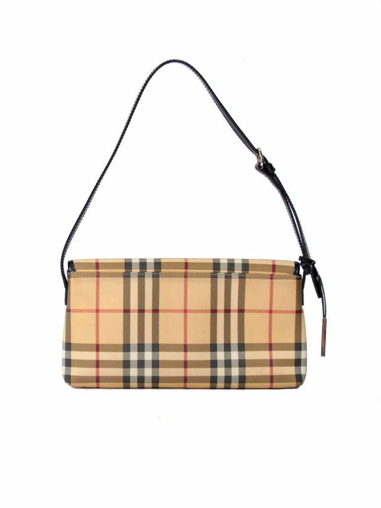 Burberry Haymarket Check Shoulder Bag