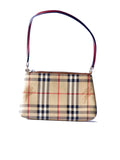 Burberry Haymarket Check Shoulder Bag